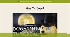 Desktop Screenshot of howtodoge.com